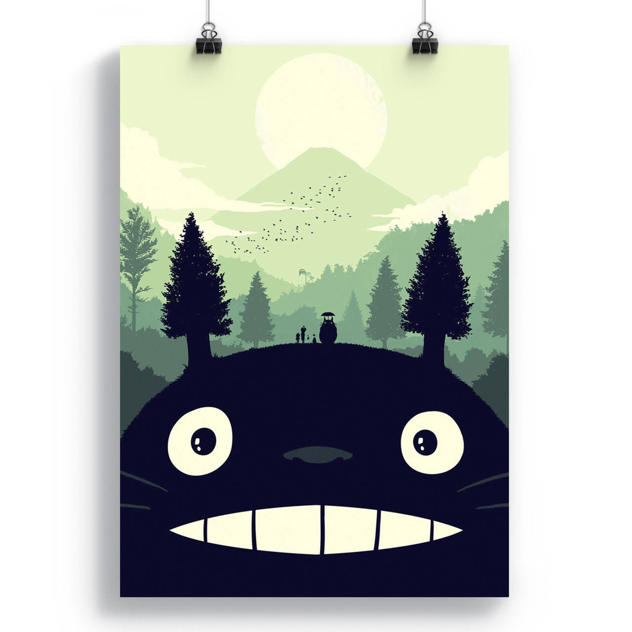 

Плакат Мой сосед Тоторо | My Neighbor Totoro 11