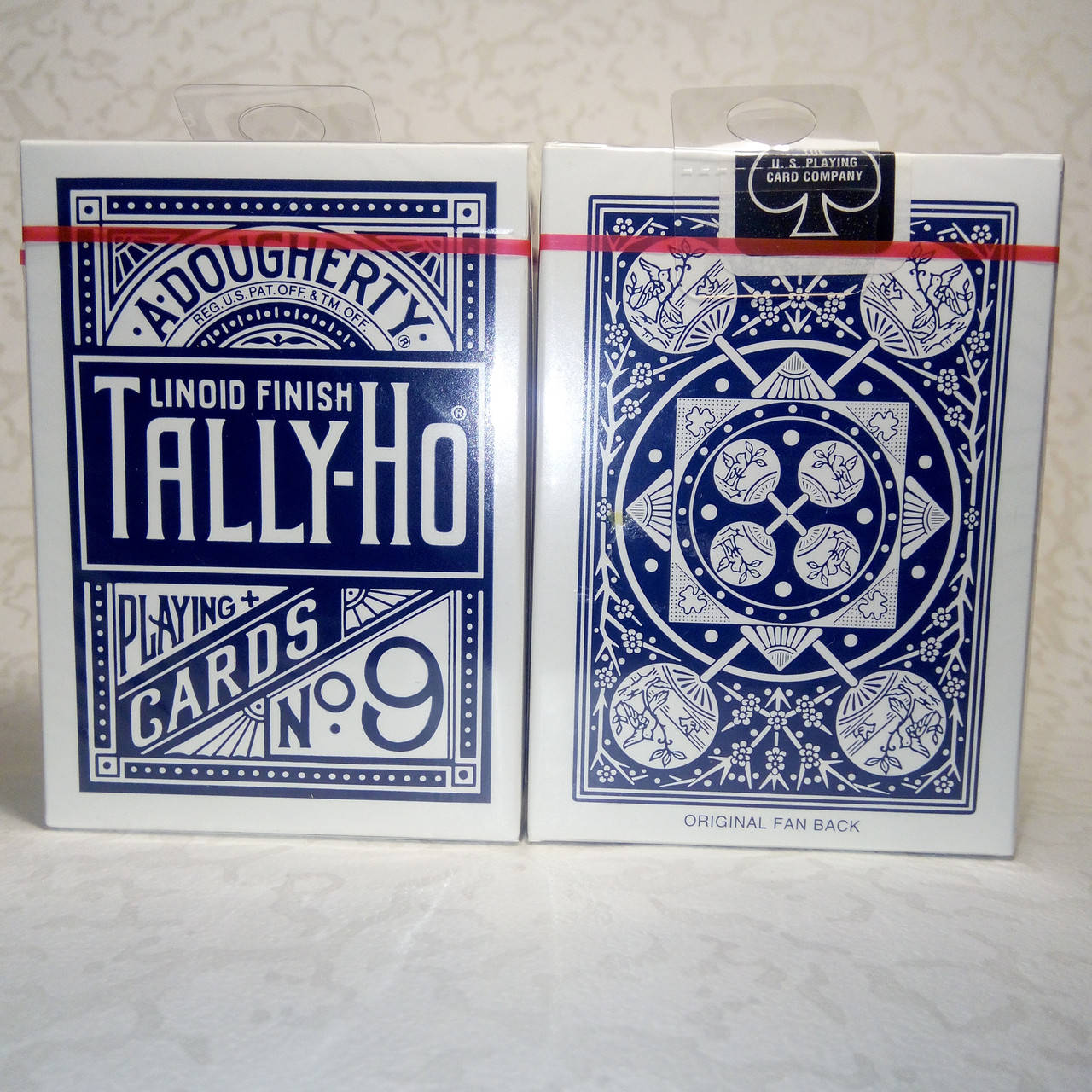 

Карты Tally-Ho (Original Fan Back) Blue - синие