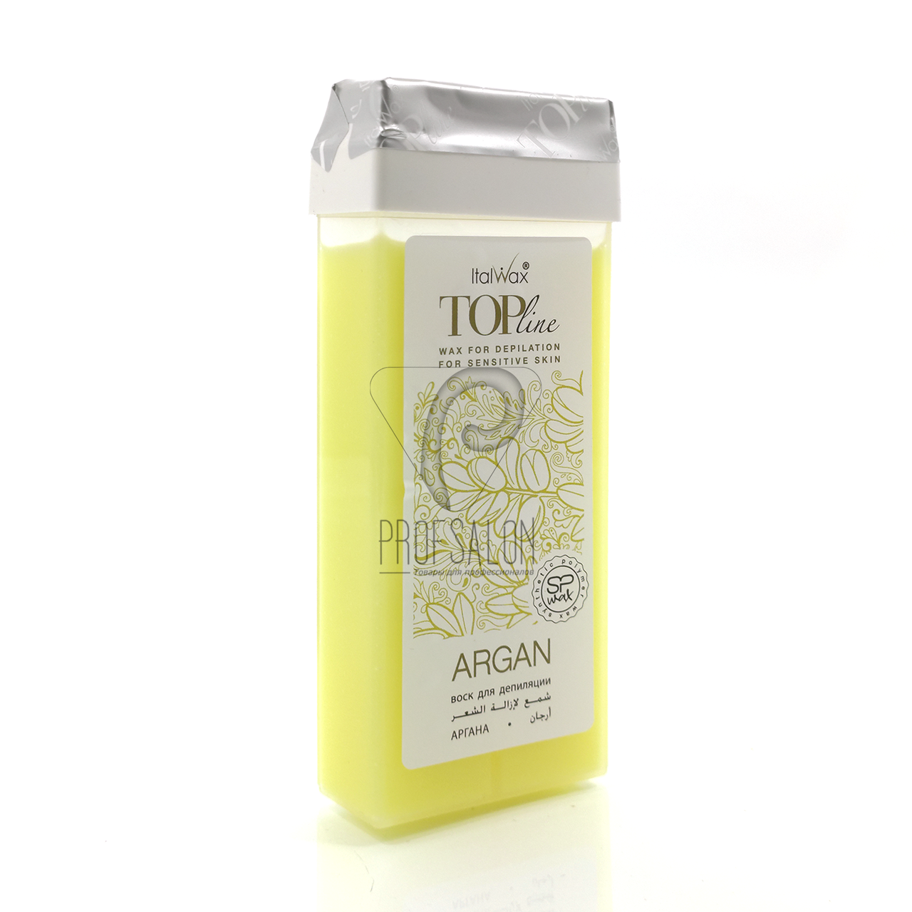 

Воск для депиляции в кассете с роликом ItalWax TOP LINE Аргана (Atgan) 100 мл