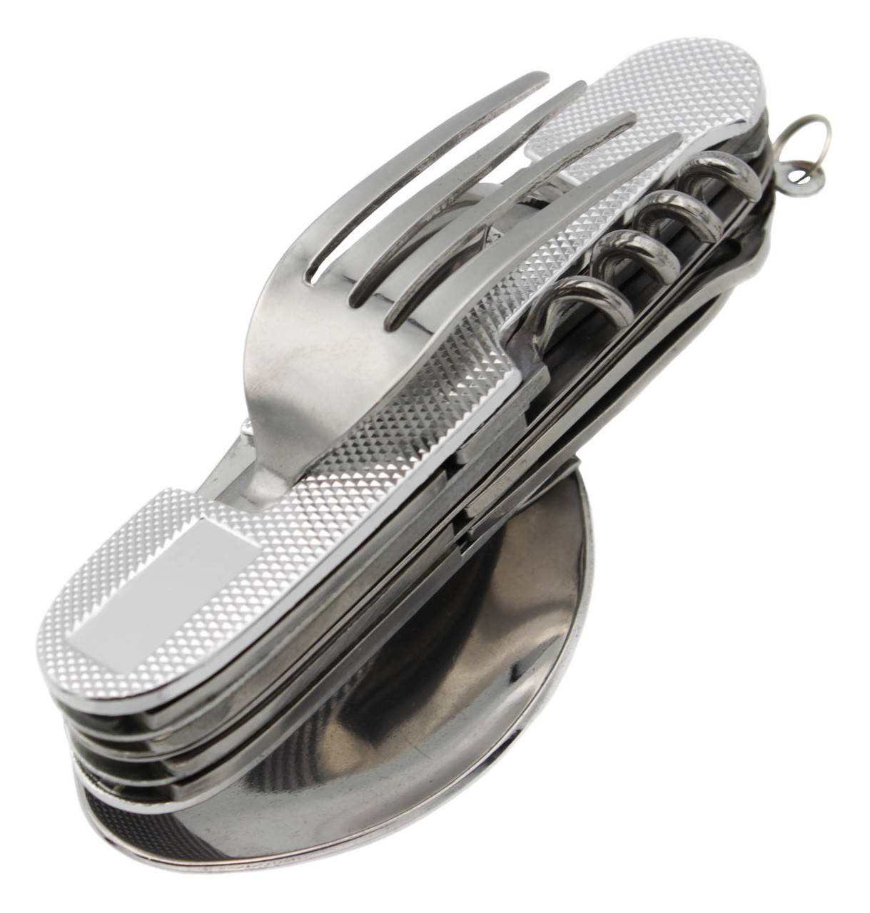 

Столовый набор складной, разъемный 10 в 1 Silver, Синий