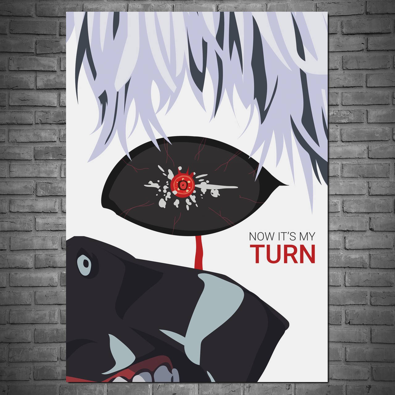 

Плакат "Токийский гуль, Tokyo ghoul, Now it's my turn" (артикул 2823) 106, Глянцевая, 75