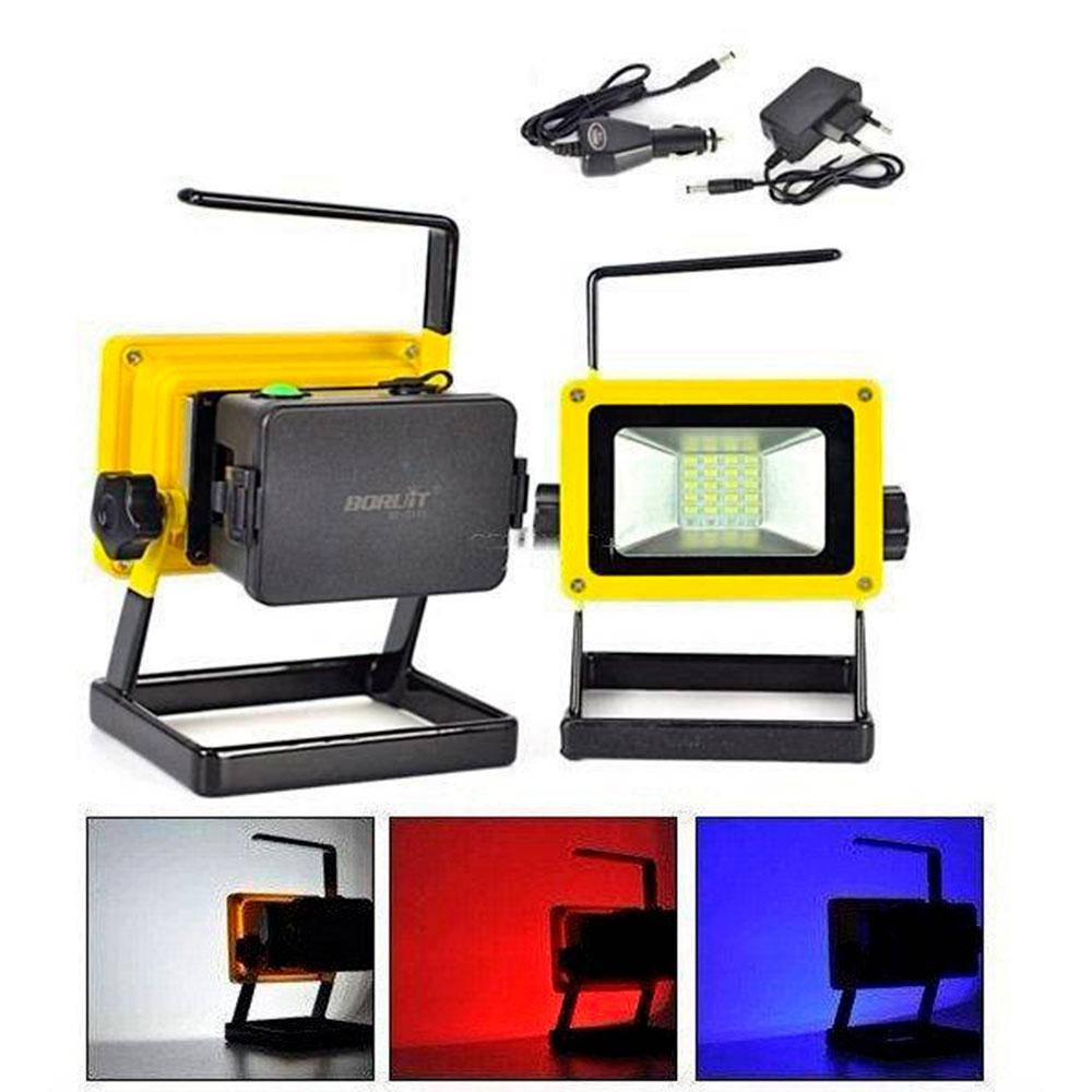 

Кемпинговый фонарь прожектор с полицейской мигалкой 204 100W / Светодиодный прожектор