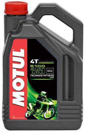 

Масло Motul 5100 4T SAE 15W50 4 литра