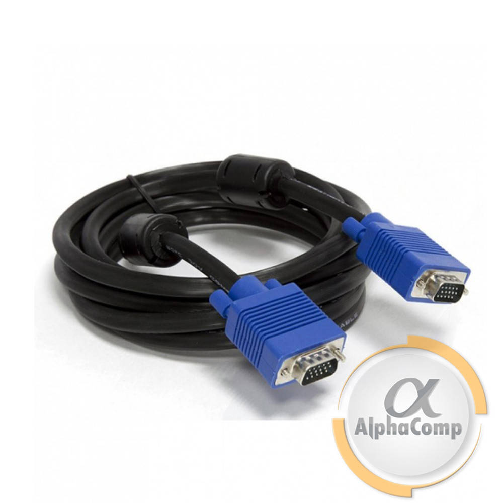

Кабель монитора VGA 1.8m ATcom, Черный