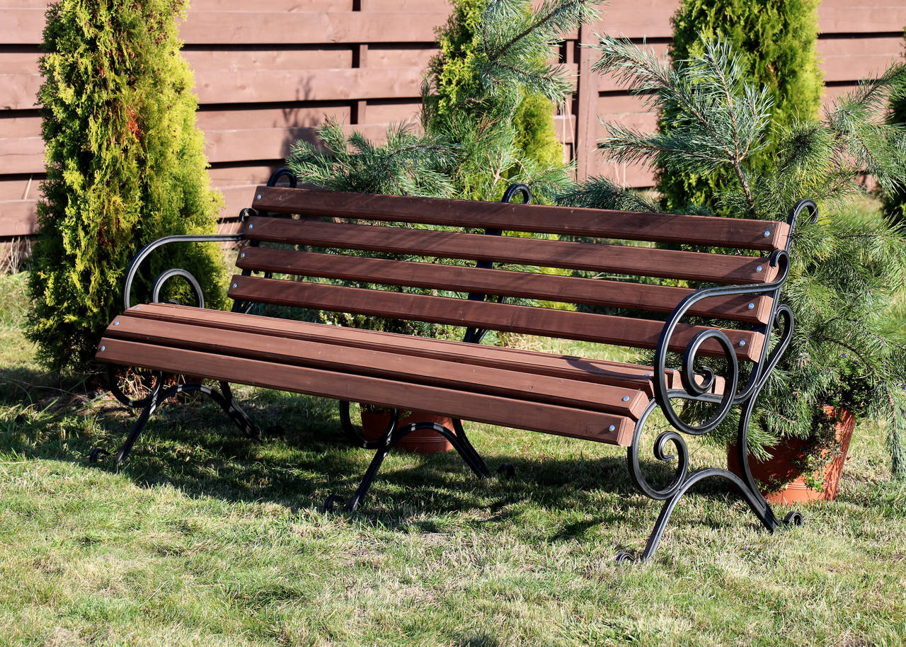 

Лавка 2 метри в темному кольорі (12брусків)