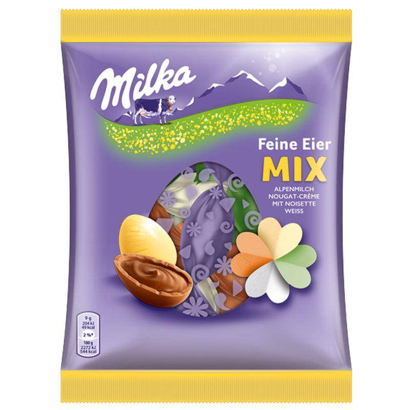 

Шоколадные яйца Milka Easter Eier Feine Mix 135 g