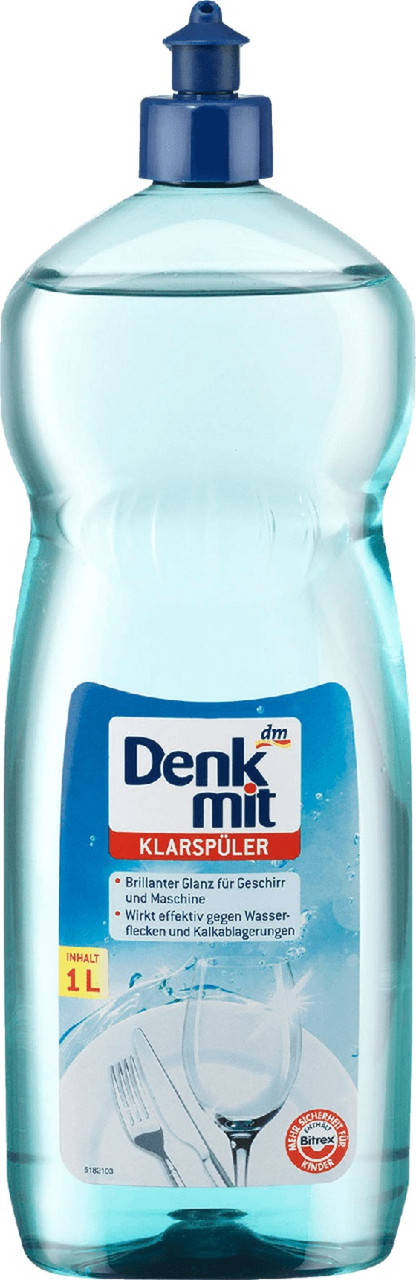 

Ополаскиватель Denkmit для посуды и посудомоечных ных машин 1 л