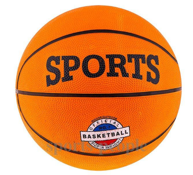 

Мяч баскетбольный Sports №7, резина
