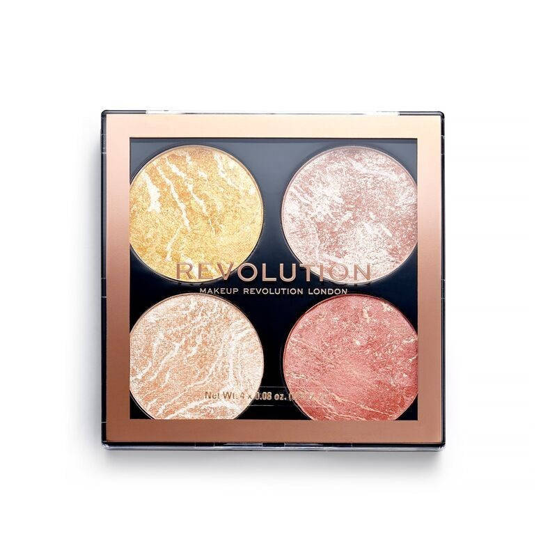 

Палетка хайлайтеров MAKEUP REVOLUTION Cheek Kit Make it Count