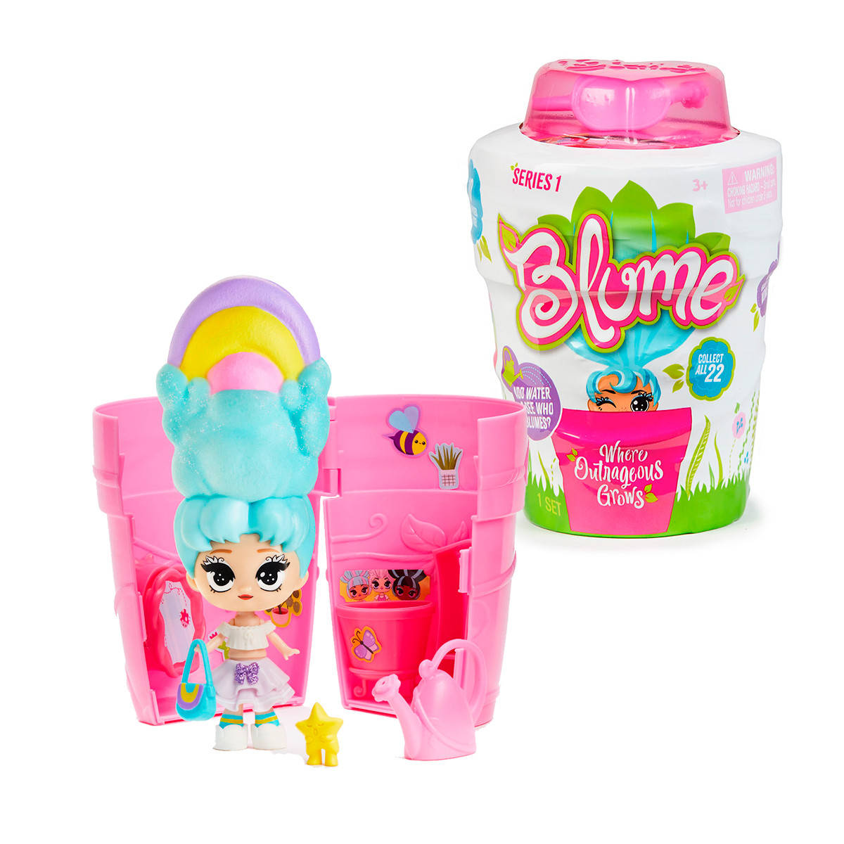

Игровой набор с куклой BLUME - СЮРПРИЗ В ГОРШОЧКЕ (в дисплее, в ассортименте)