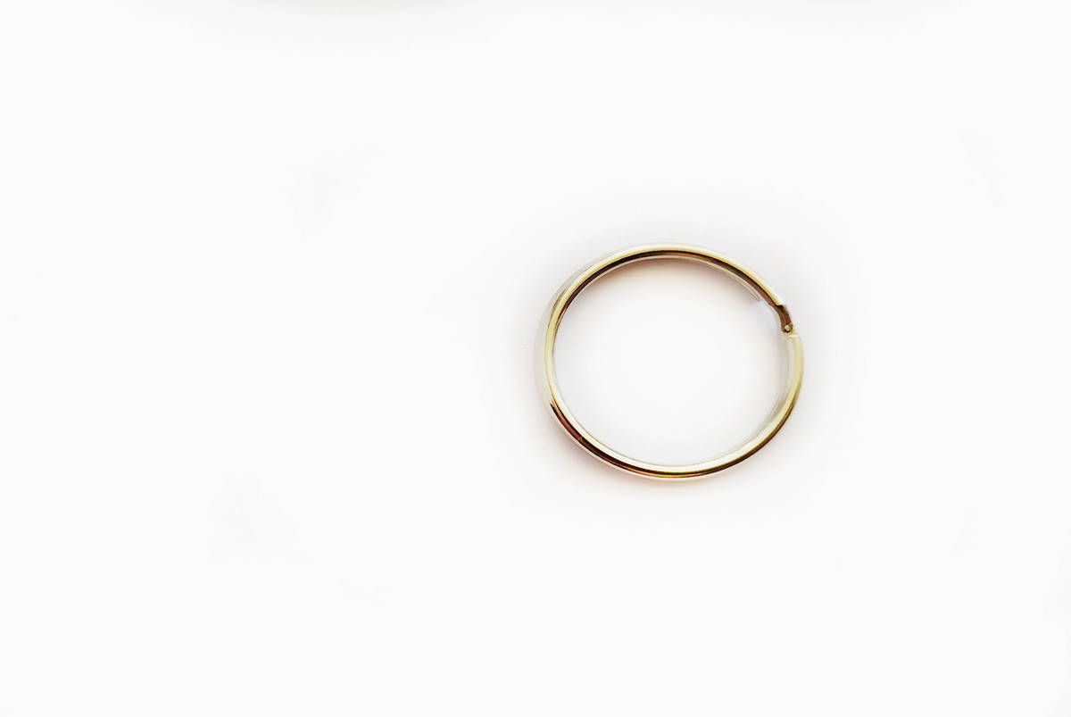 

Кольцо заводное для ключей, диаметр 20 мм (1,1)