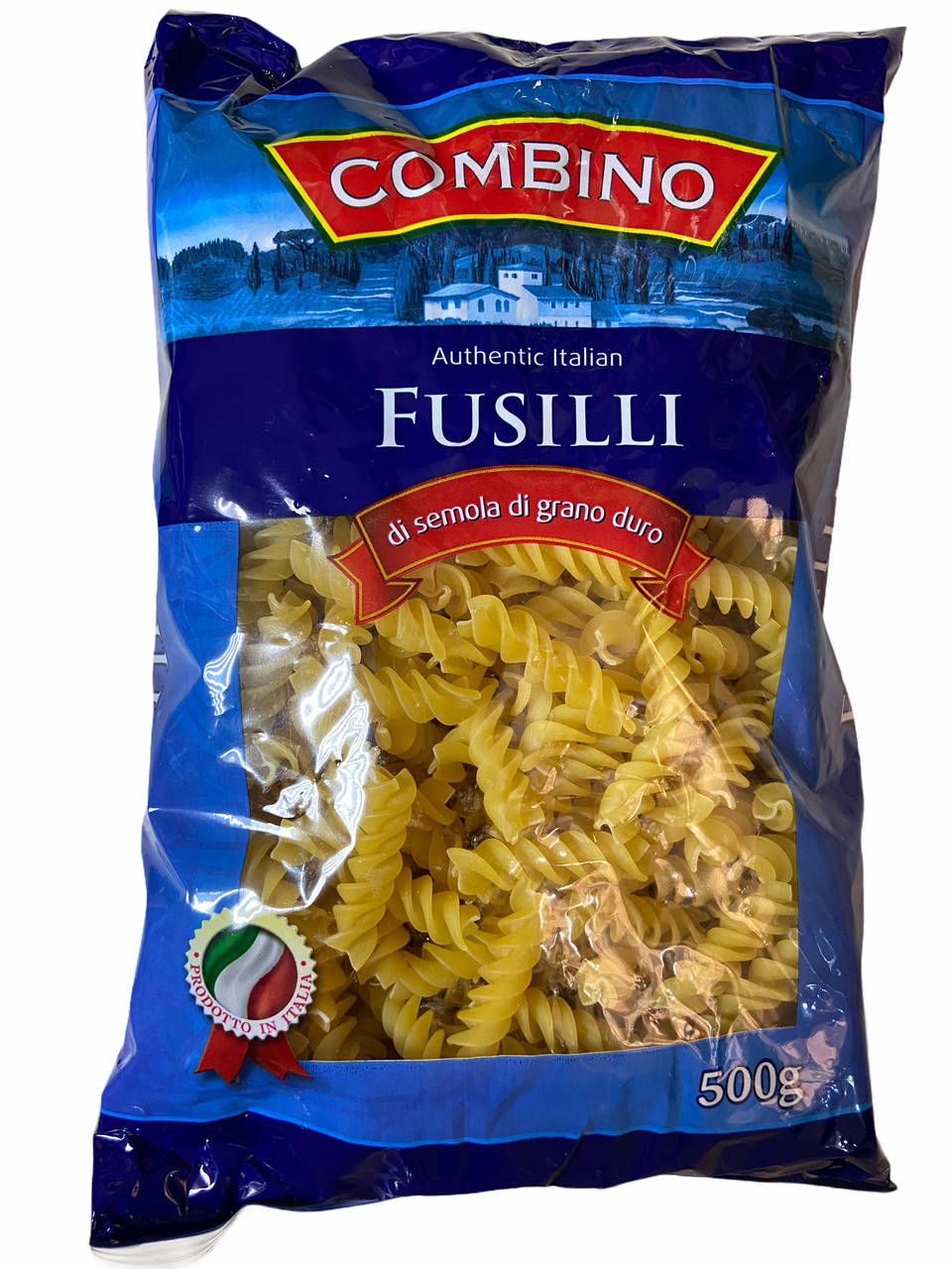 

Макарони з твердих сортів пшениці Combino Fusilli спіральки, 500 г 20003470