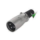 

Штекер CANON (XLR), 3pin