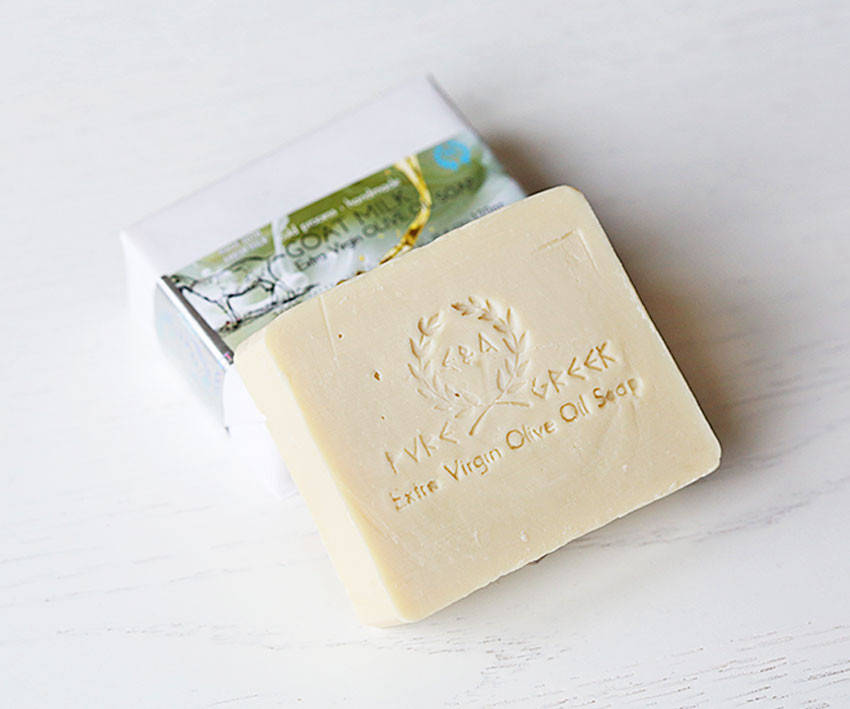 

Органическое оливковое мыло Козье молоко (детская серия E&A Pure Beauty), 120g., Греция