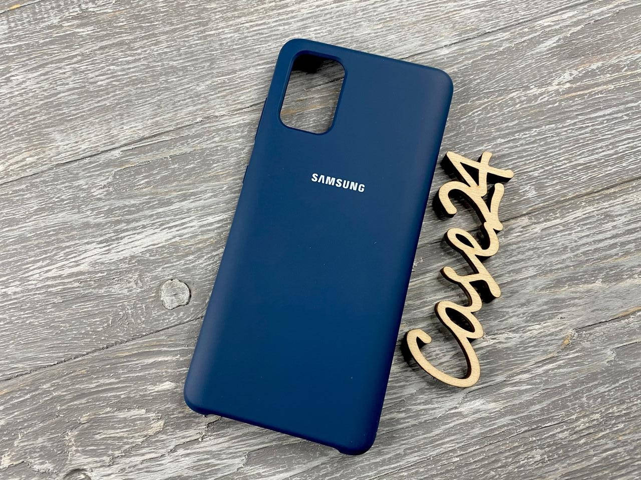 

Чехол Soft touch для Samsung Galaxy A71 (8 цветов) синий