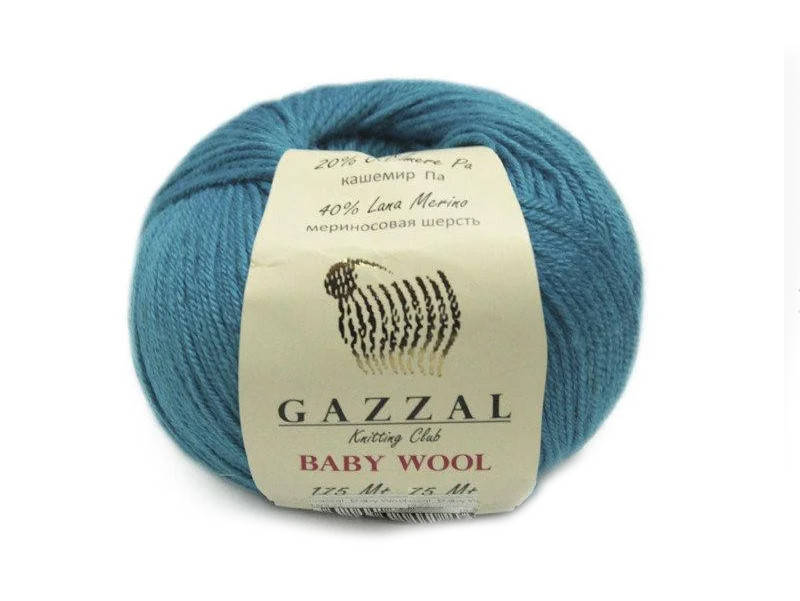 

Gazzal Baby Wool, синий №822