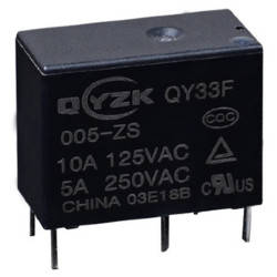 

Реле QY33F-005-ZS 10A 1C coil 5VDC