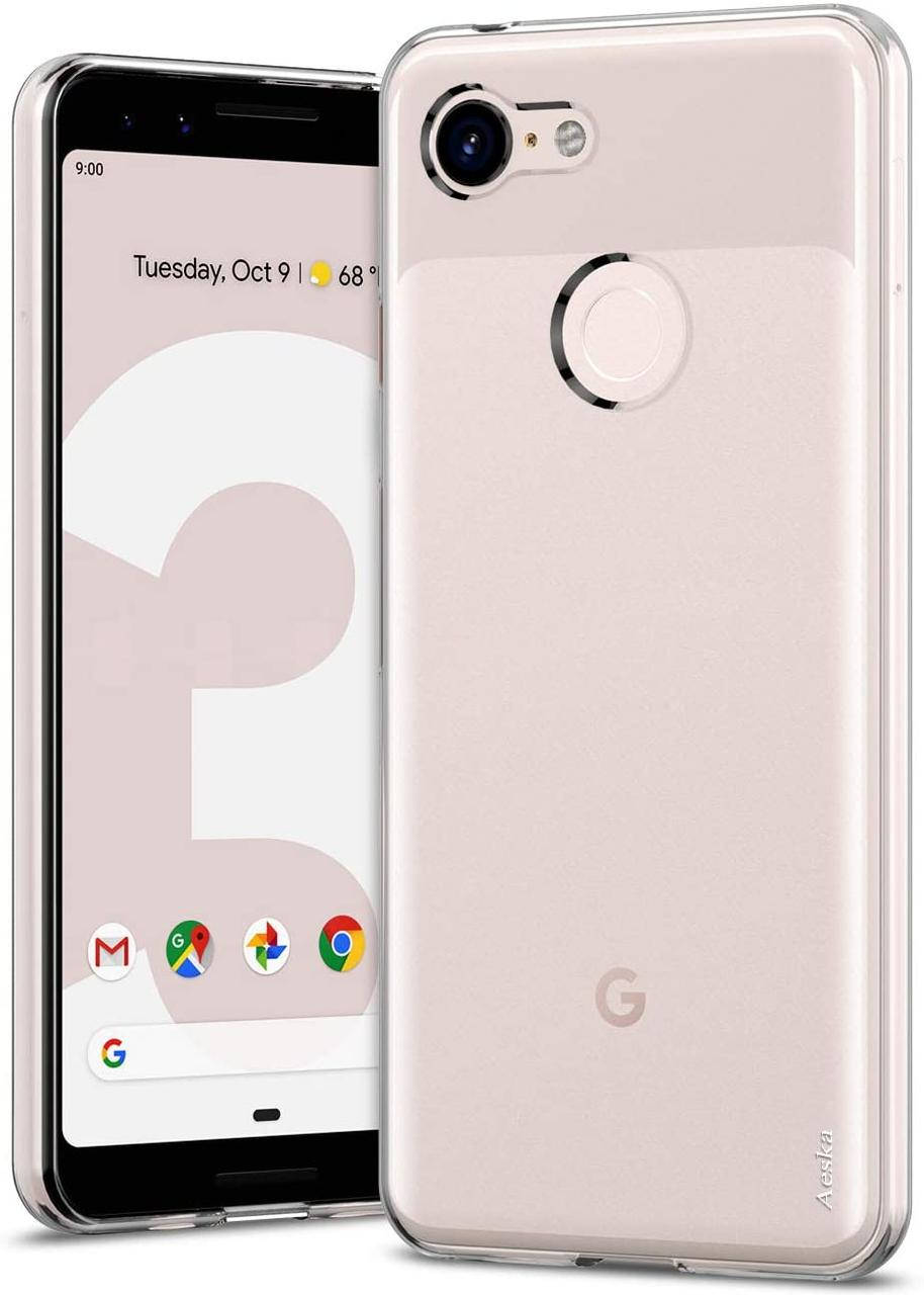

Тонкий прозрачный чехол для Google Pixel 3