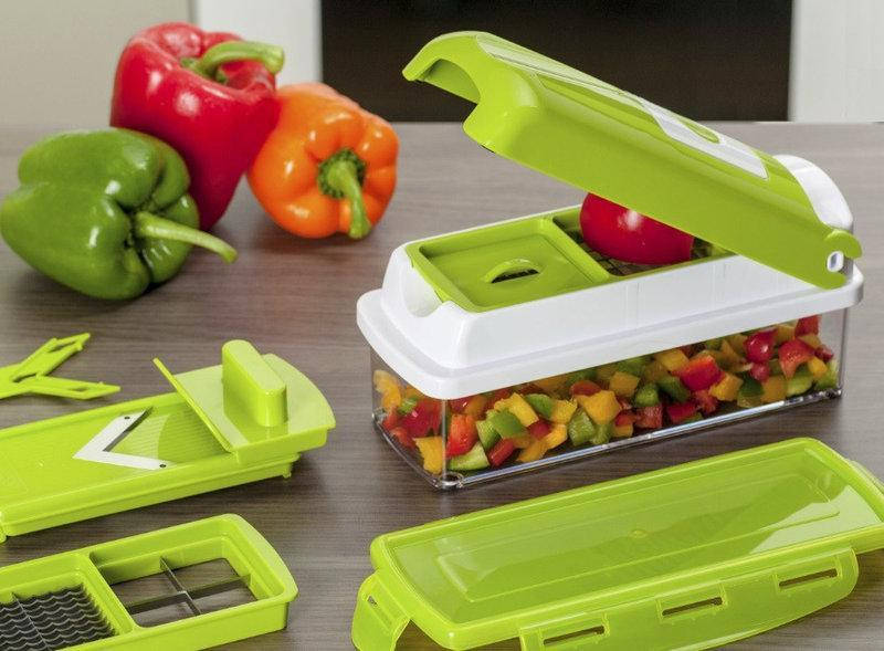 

Nicer Dicer Plus, Зелёный