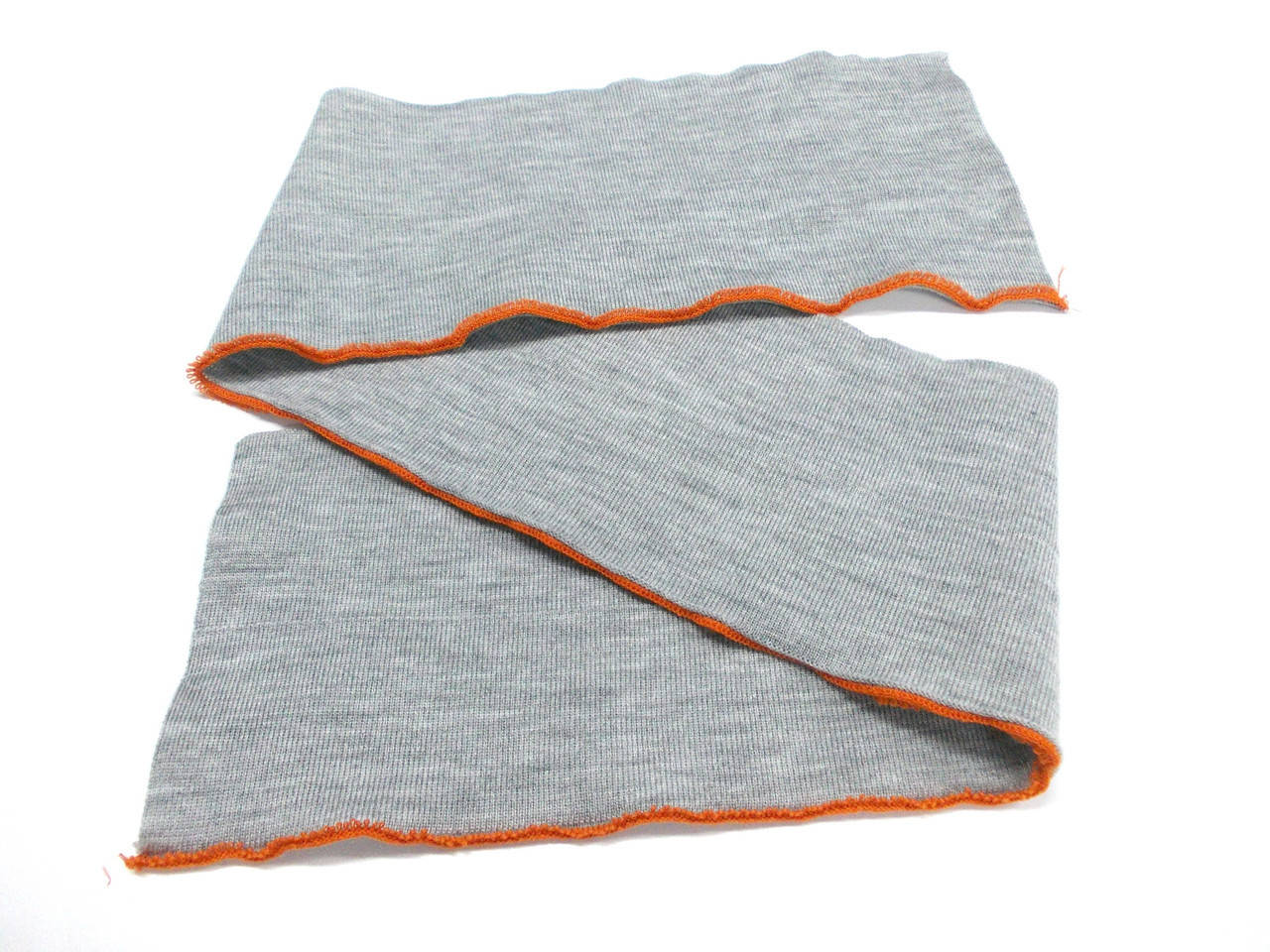 

Резинка манжетная двойная с перегибом 16 см (св. серый меланж) (арт. 2009)