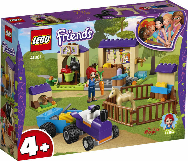 

Конструктор LEGO Friends Конюшня для лошат Мії 118 деталей (41361