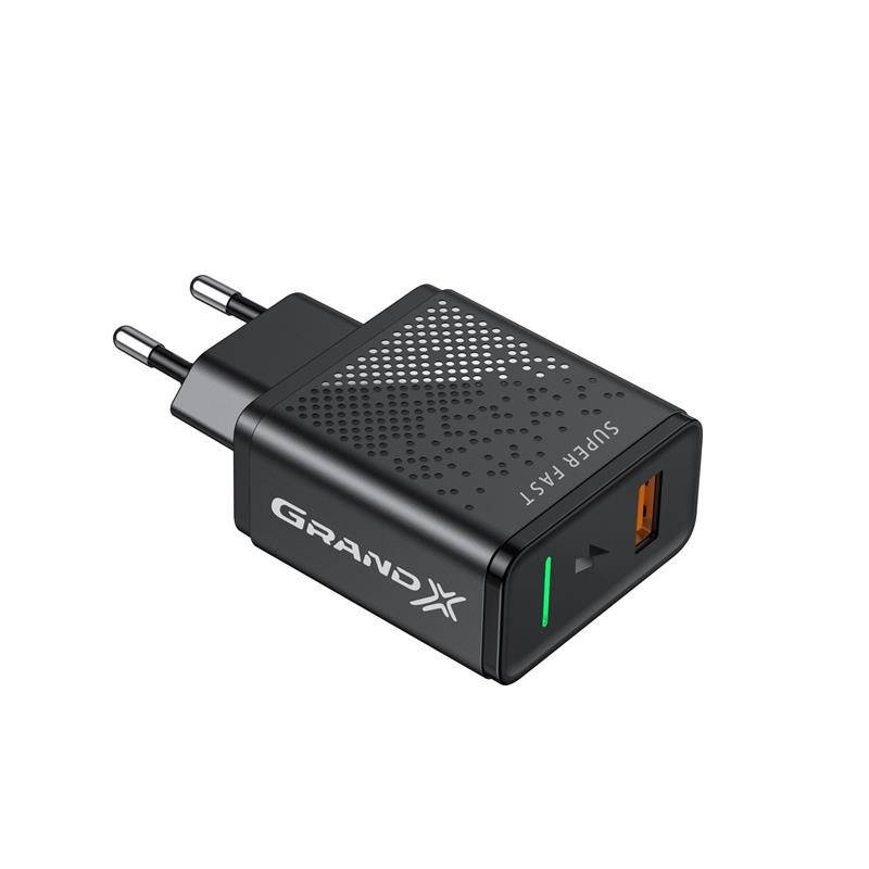 

Зарядное устройство Grand-X USB 4.5A QC3.0 (CH-850)