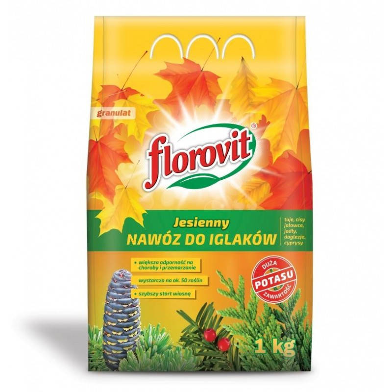 

FLOROVIT удобрение для хвойных осеннее 3кг. Флоровит