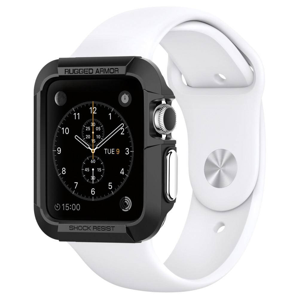

Чехол Spigen для Apple Watch Rugged Armor (38mm), Black (SGP11485)