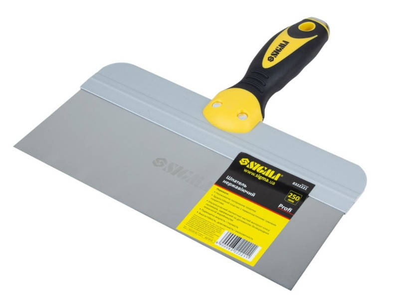 

Шпатель нержавеющий Sigma Profi 250мм (8322221)