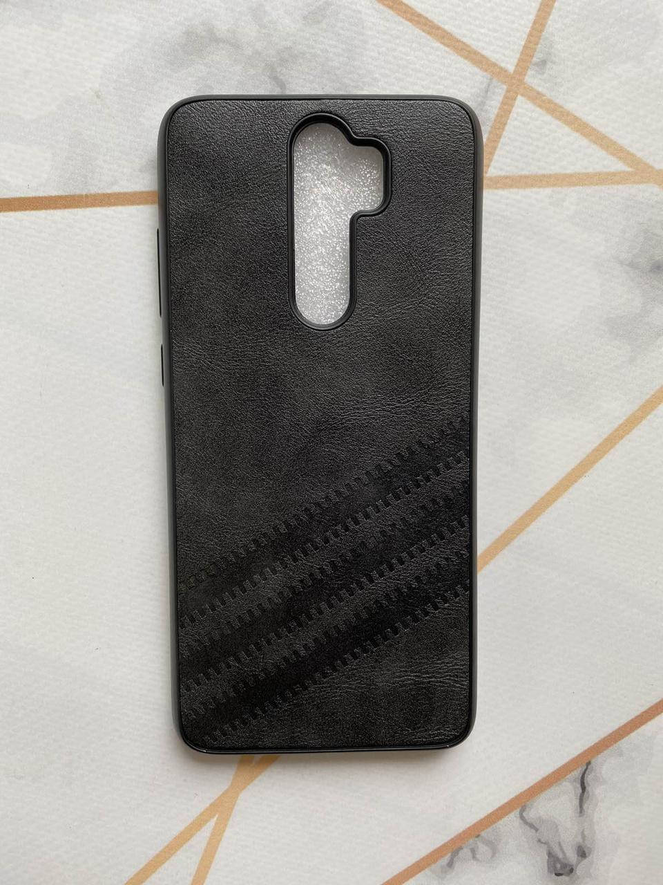 

Силиконовый чехол с тиснением для Xiaomi Redmi Note 8 Pro Черный