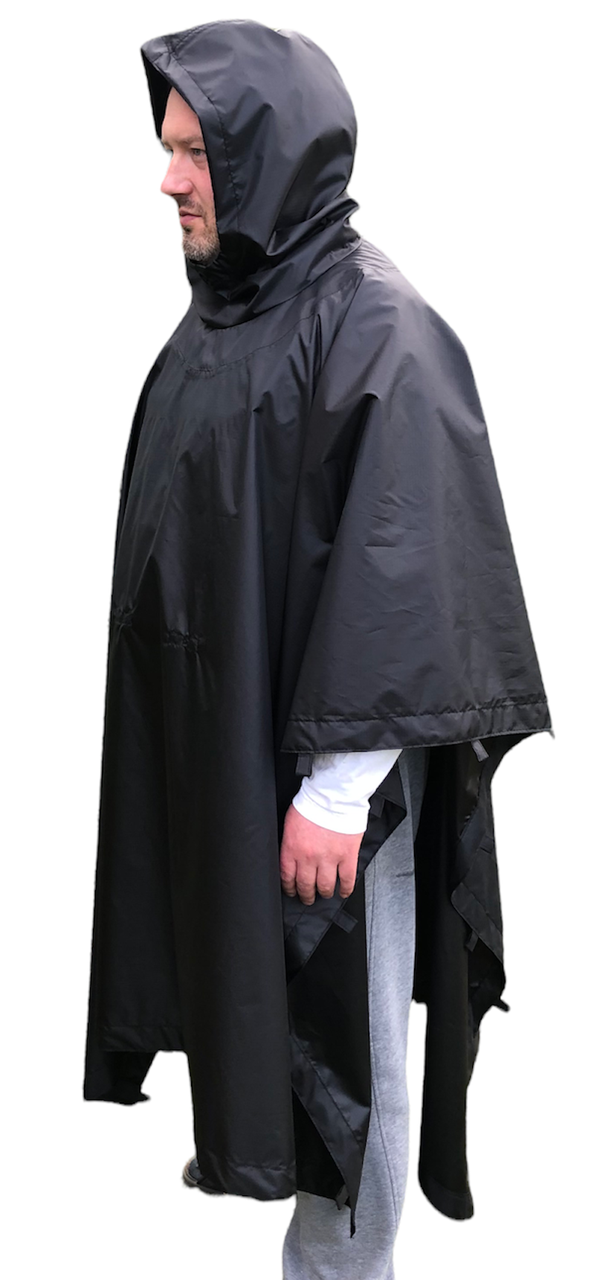 

Пончо-палатка от "Бороды" (Черная)