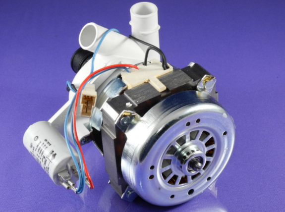 

Мотор насос циркуляционный для посудомоечной машины Indesit Ariston C00083478 с улиткой и конденсатором 5 мкФ