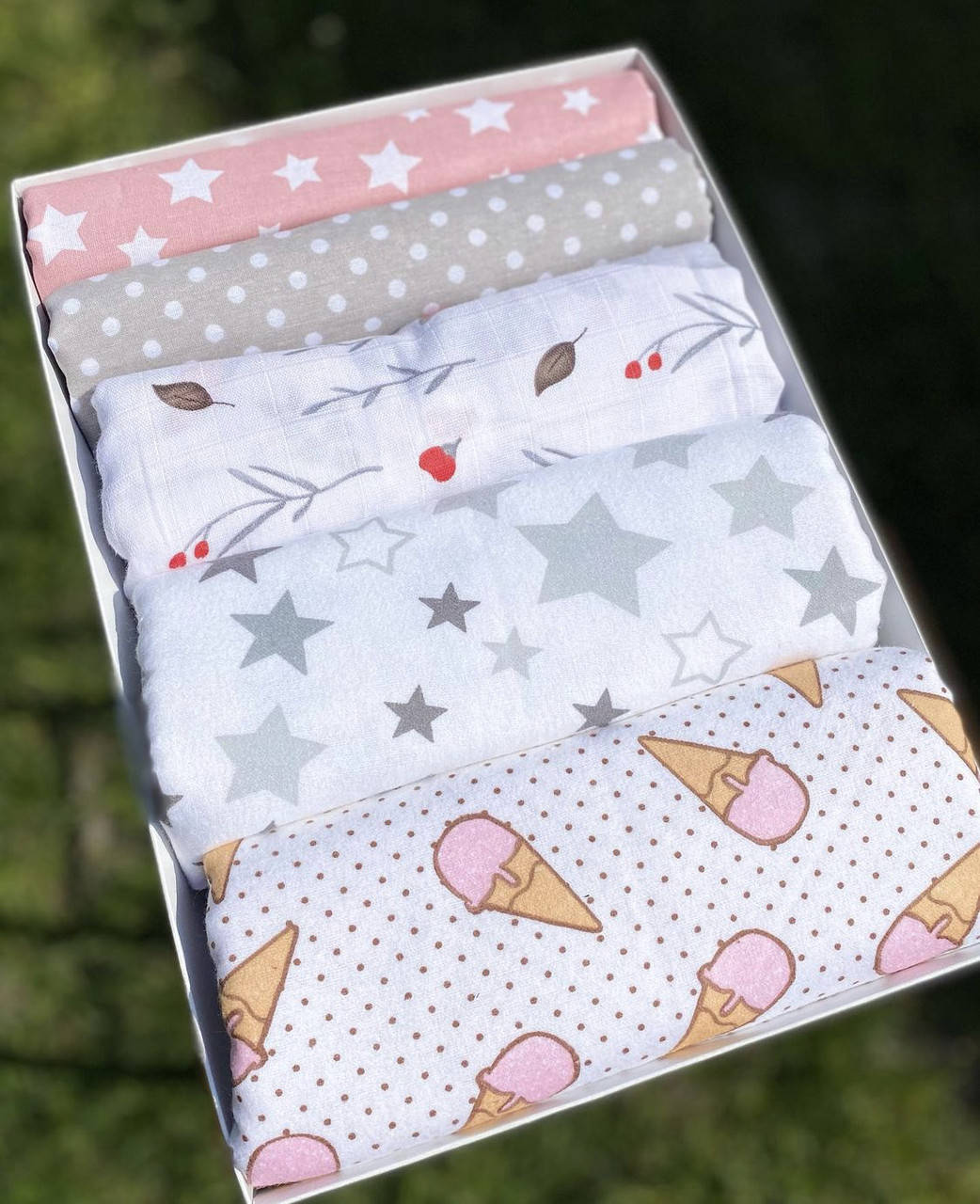 

Набор детских пеленок, Разные цвета