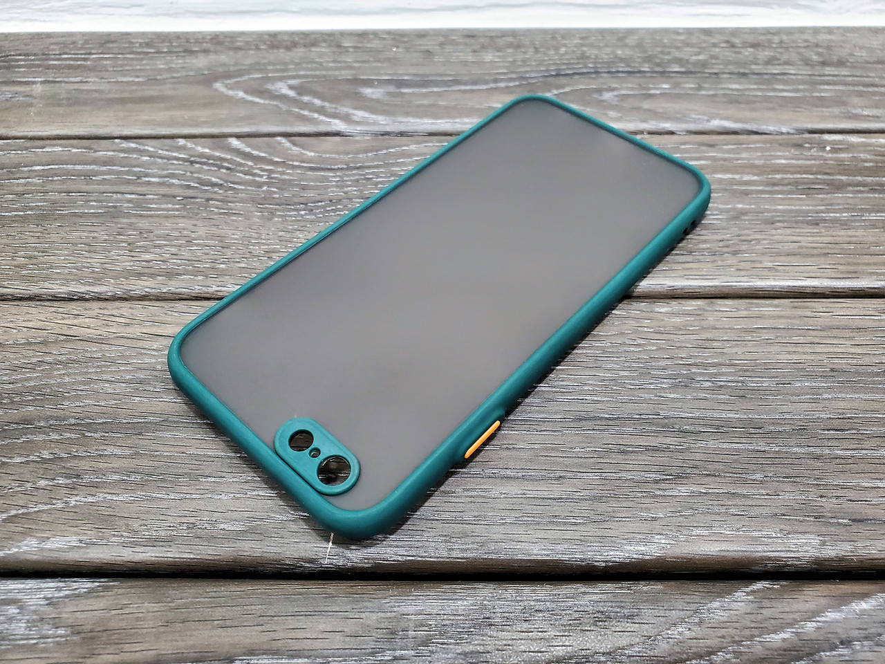 

Противоударный матовый чехол для iPhone 6 6s зеленый бампер, Зелёный