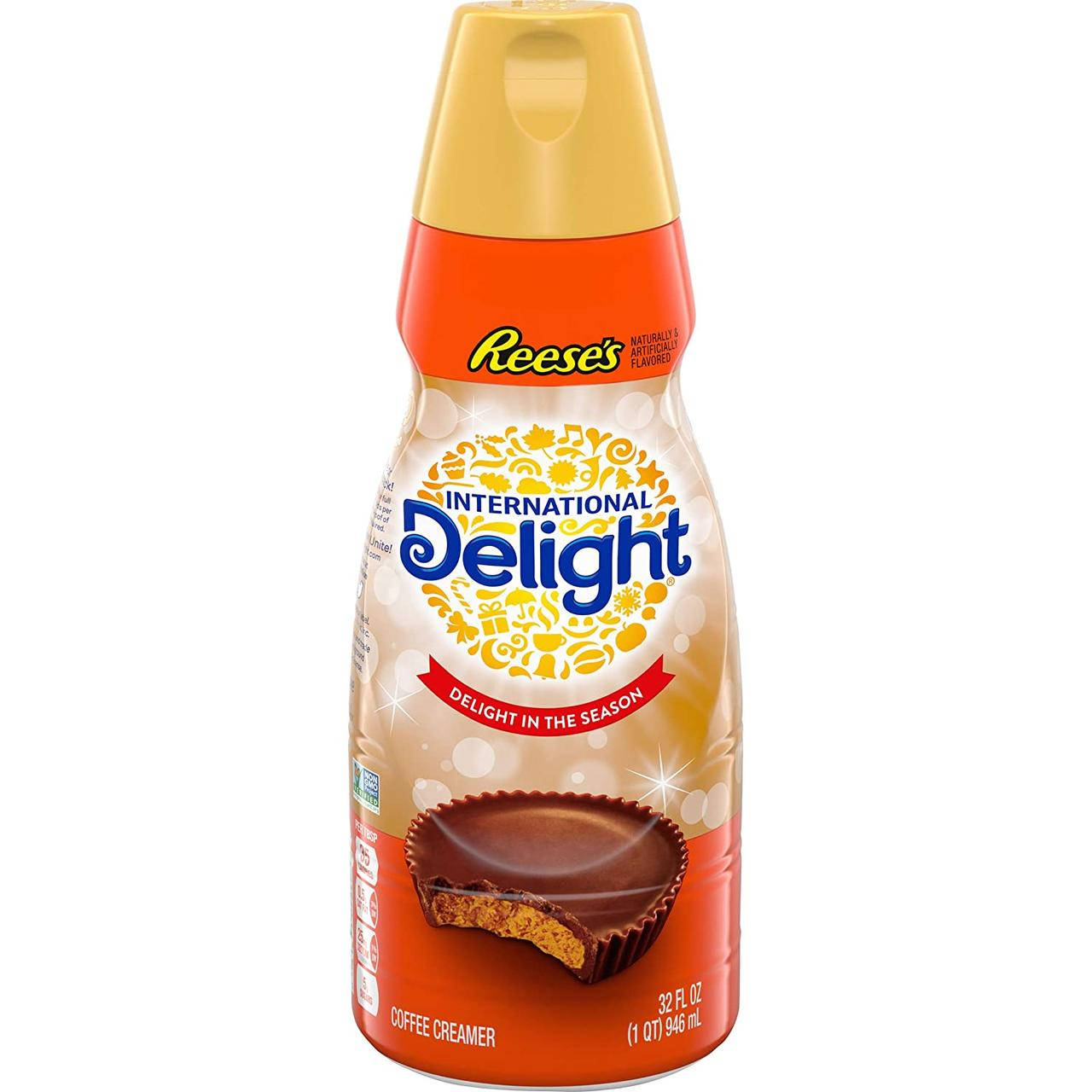 

Сливки Reese’s Peanut Butter International Delight Coffee Creamer 946g