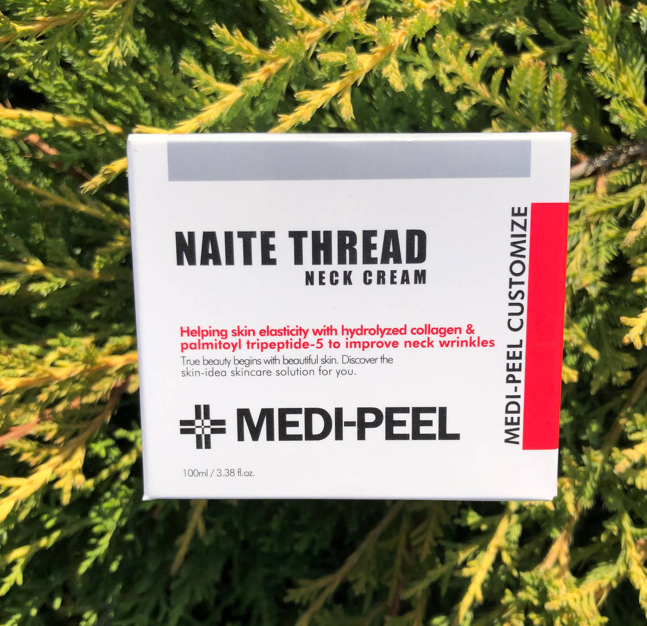 

Подтягивающий крем для шеи с пептидным комплексом MEDI-PEEL Naite Thread Neck Cream