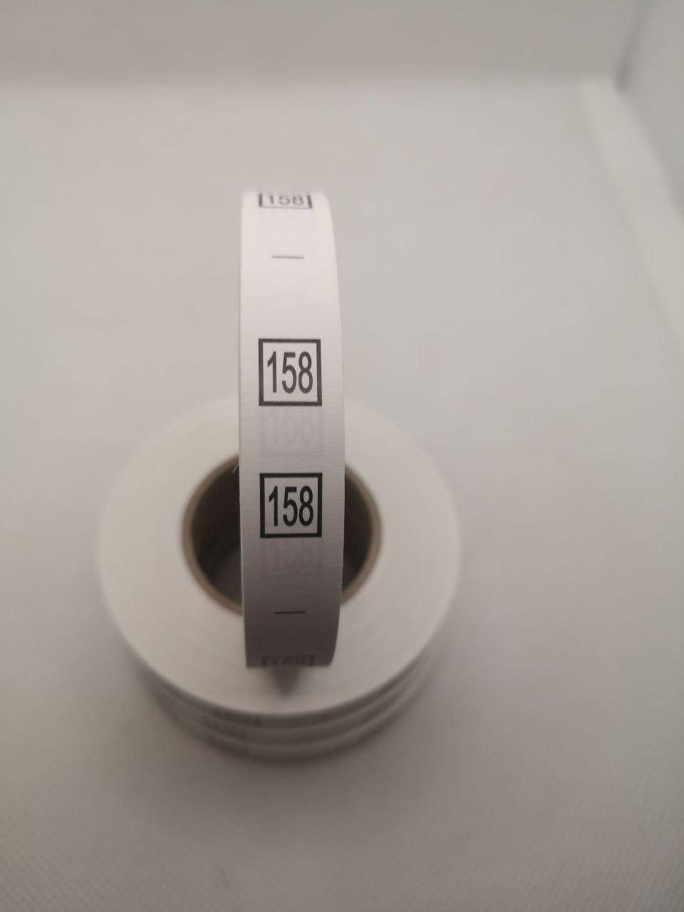 

Размерник пришевной нейлон №158 (в упаковке 600 штук) Турция, Белый