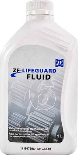 

Трансмиссионное масло ZF Lifeguard Fluid 6 1л Оригинал
