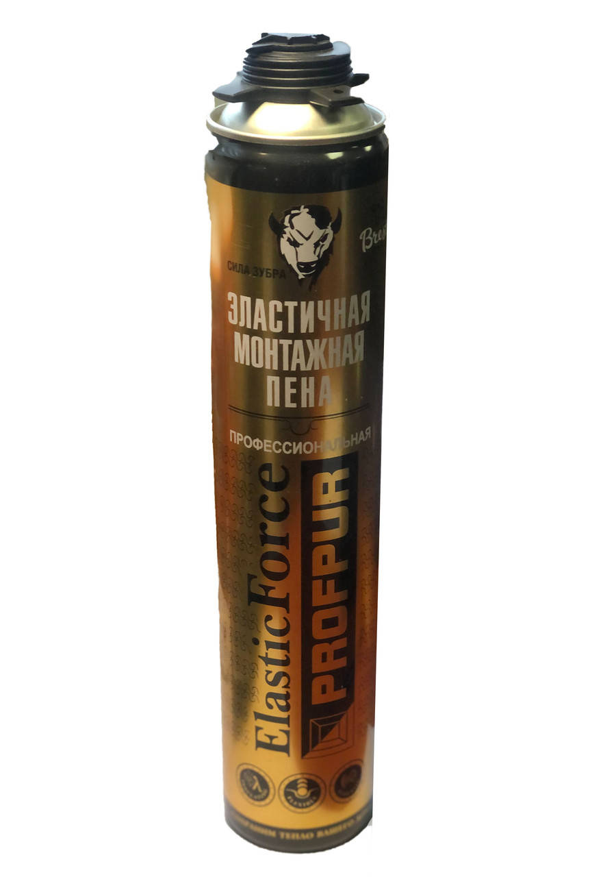 

Пена монтажная PROFPUR Elastic Force эластичная профессиональная 750 мл