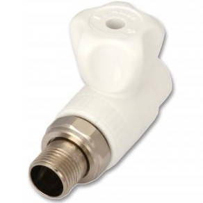 

Kalde (белого цвета) Кран шаровый радиаторный прямой 20х1/2 (КБП), Белый