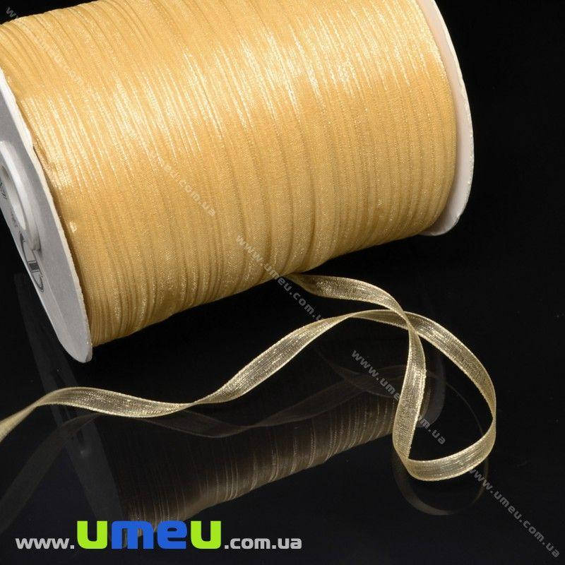 

Лента из органзы, 6 мм, Коричневая светлая, 1 м (LEN-015788)
