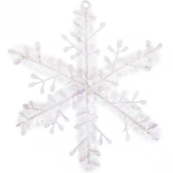

Украшение «Снежинка» белая 15 см