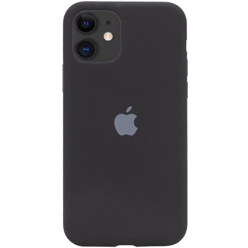 

Силиконовый чехол Silicone Case для Apple iPhone 11 6.1"/ Айфон 11 Черный