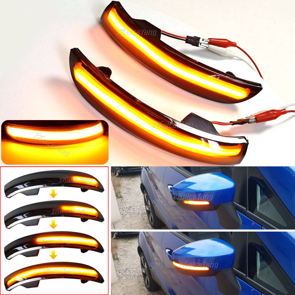 

Динамический LED повторитель поворота в зеркало FORD FOCUS 3, C-MAX 2, KUGA 2, ECOSPORT указатель поворота