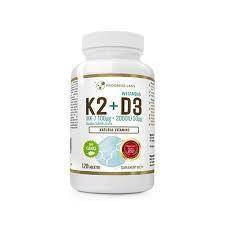 

Витамины PROGRESS LABS - Vitamin K2 MK-7 100mcg + D3 2000IU - 120tabs