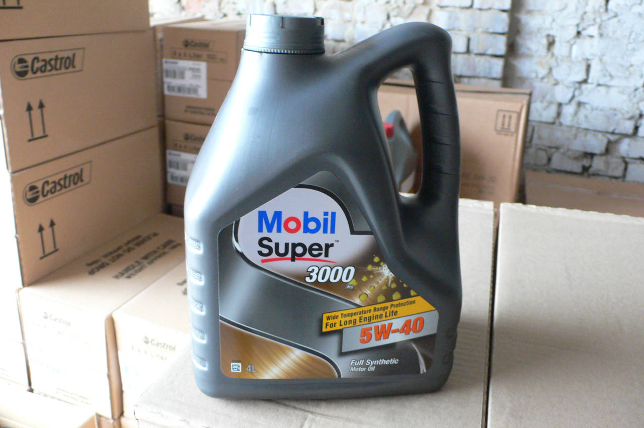 

Масло моторное синтетическое Мобил Супер Mobil Super 3000 5w-40 (16 литров).