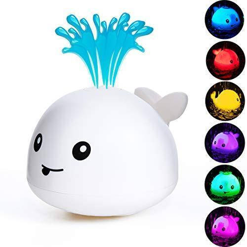 

Игрушка для ванной кит Spray water bath toy светящийся белый, Зелёный