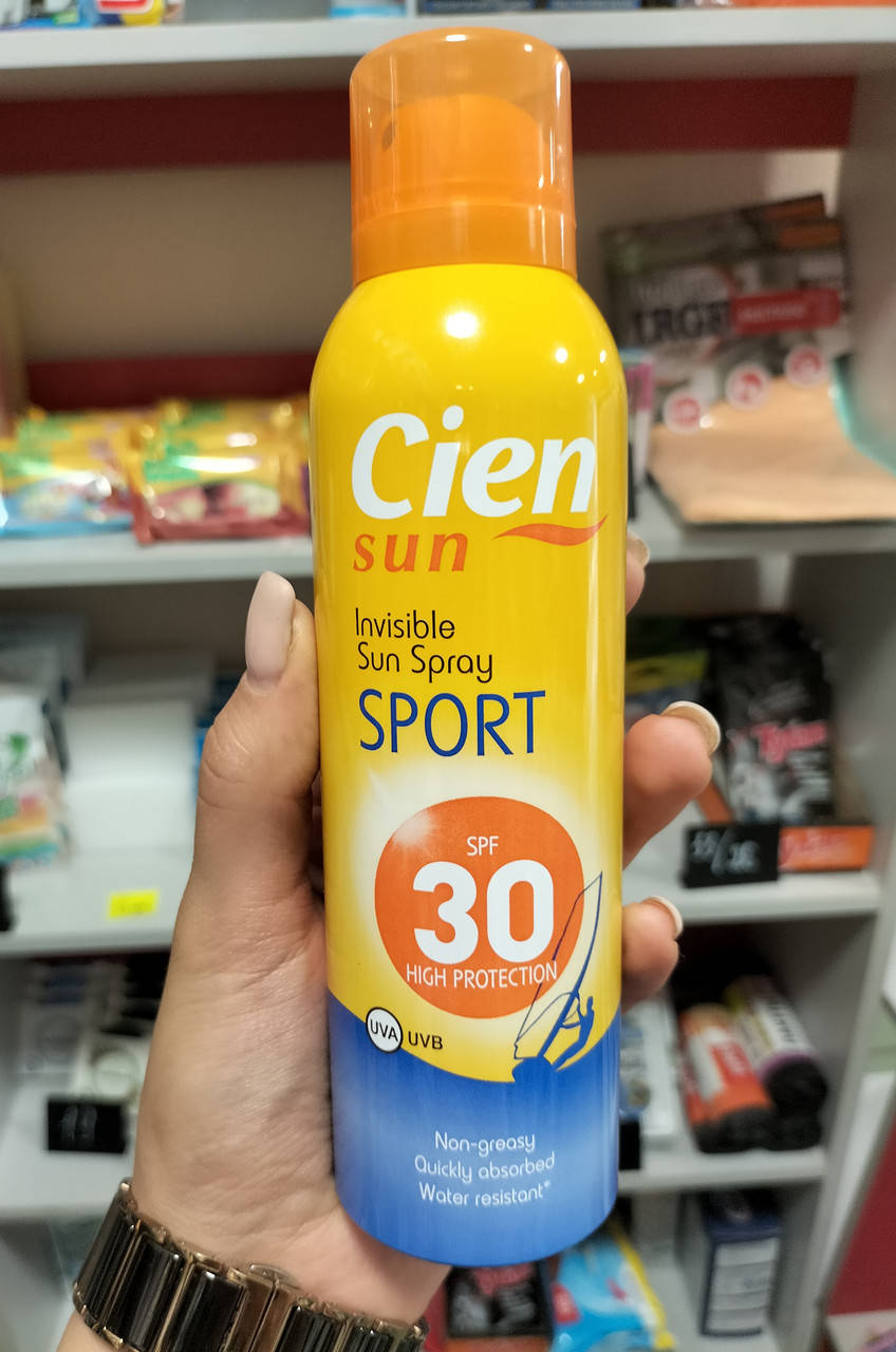 

Спрей от солнца Cien spf 30, 200мл