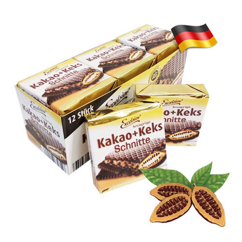 

Вафли Excelsior "Kakao+Keks Schnitte" Какао-Кекс 250г