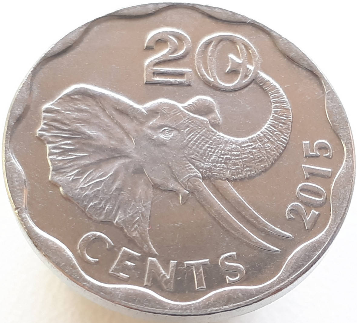 

Свазиленд 20 центов 2015